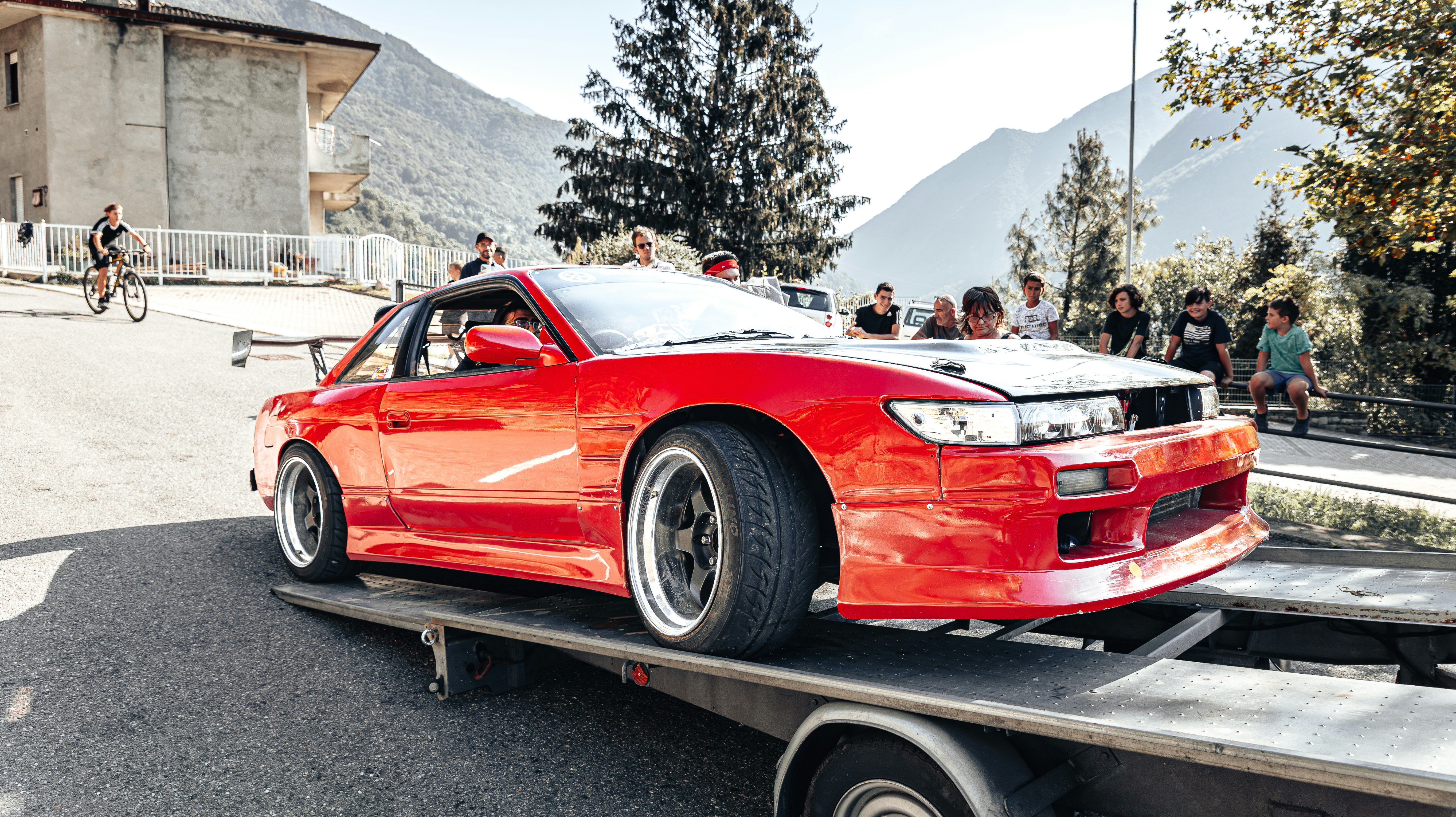 Modern tow truck fleet